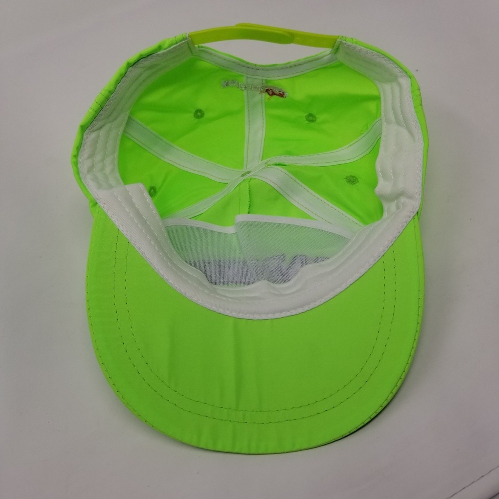 Seattle Mariners Lime Neon Green Nylon Snapback Hat - Picture 9 of 11